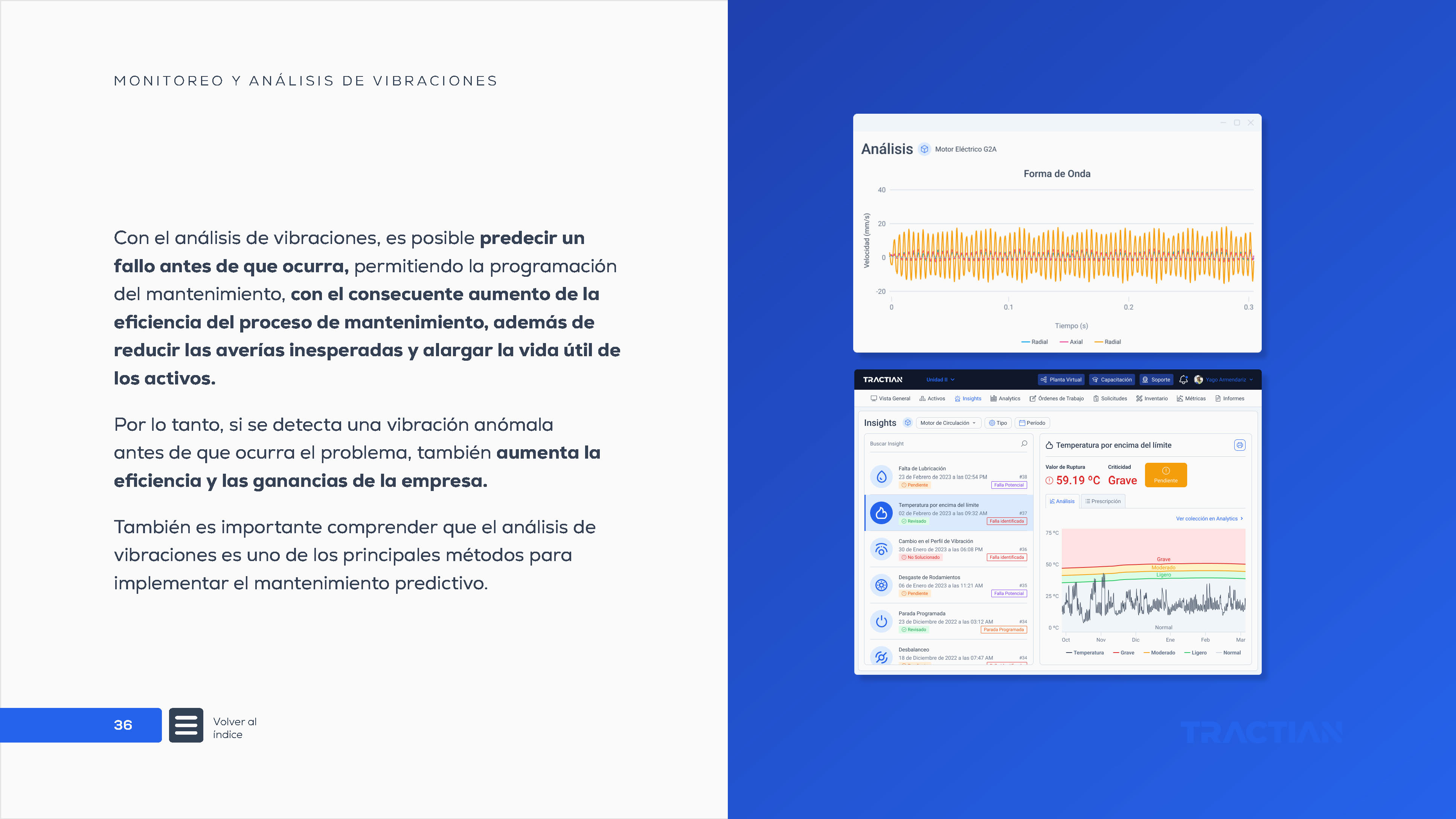 Tractian – kommersielle presentasjoner og visuelt materiell