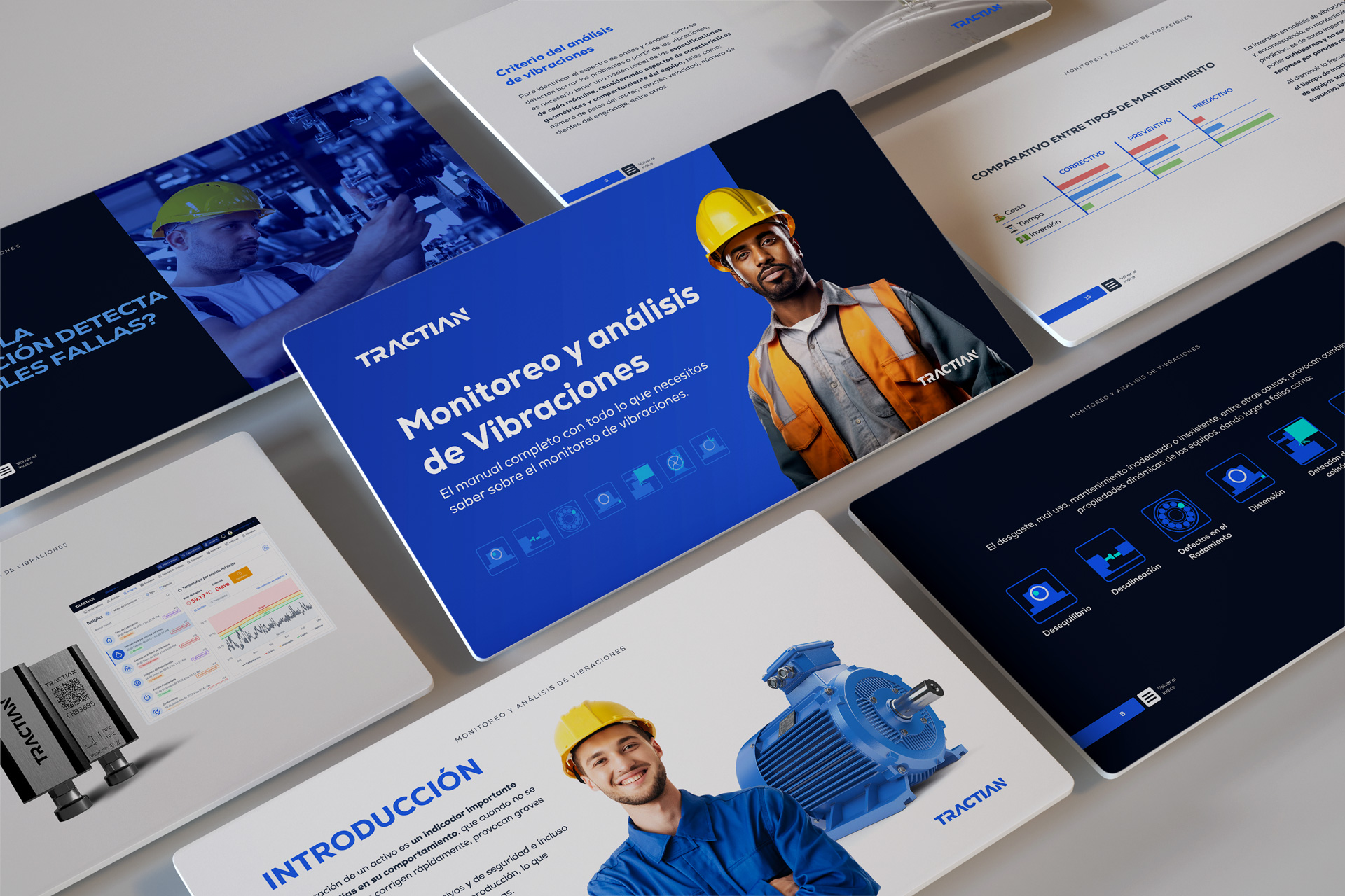 Tractian – kommersielle presentasjoner og visuelt materiell
